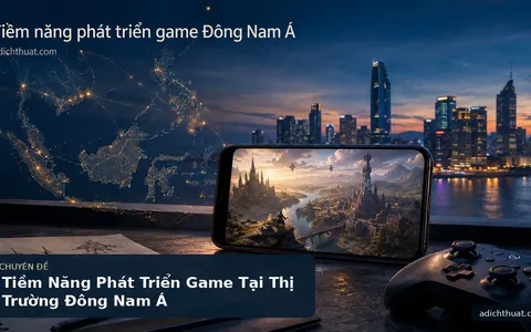Tiềm Năng Phát Triển Game Tại Thị Trường Đông Nam Á