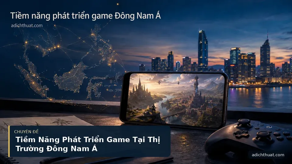 Tiềm Năng Phát Triển Game Tại Thị Trường Đông Nam Á