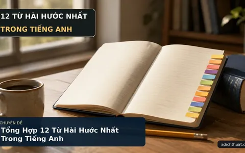 Tổng Hợp 12 Từ Hài Hước Nhất Trong Tiếng Anh