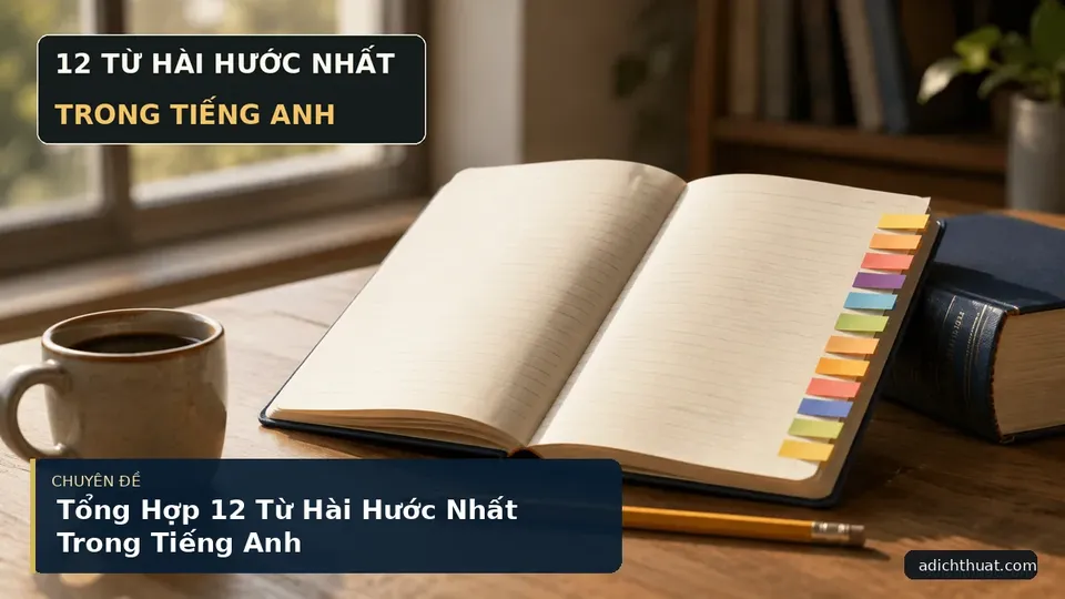 Tổng Hợp 12 Từ Hài Hước Nhất Trong Tiếng Anh