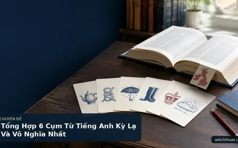 Tổng Hợp 6 Cụm Từ Tiếng Anh Kỳ Lạ Và Vô Nghĩa Nhất