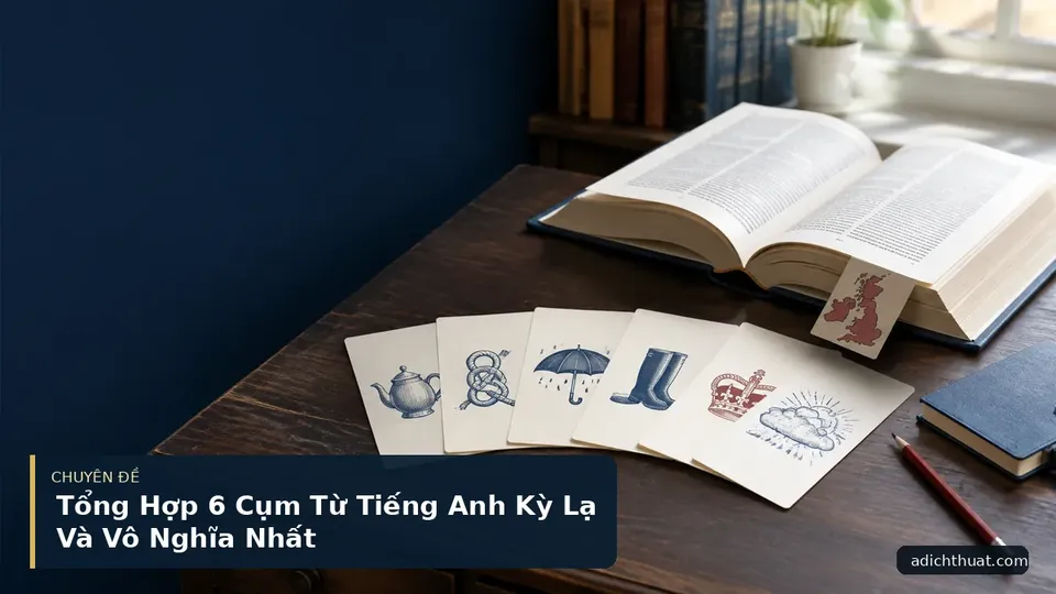 Tổng Hợp 6 Cụm Từ Tiếng Anh Kỳ Lạ Và Vô Nghĩa Nhất