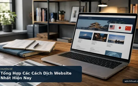 Tổng Hợp Các Cách Dịch Website Nhất Hiện Nay