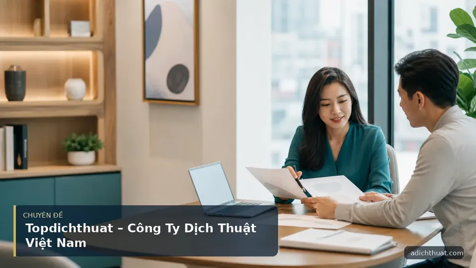 Topdichthuat – Công Ty Dịch Thuật Việt Nam