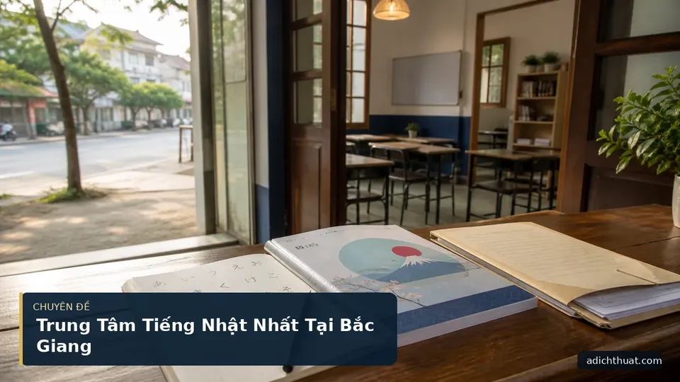 Trung Tâm Tiếng Nhật Nhất Tại Bắc Giang
