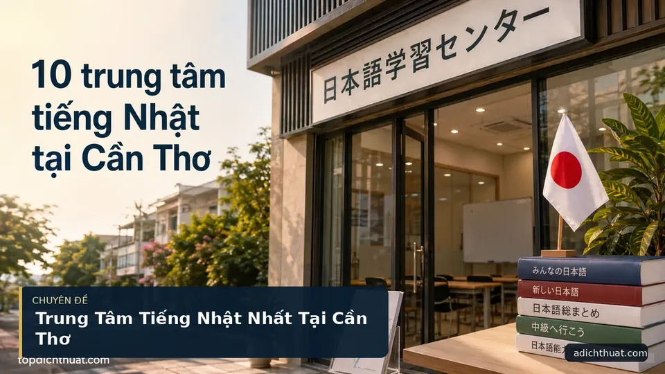 Trung Tâm Tiếng Nhật Nhất Tại Cần Thơ