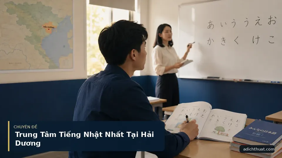 Trung Tâm Tiếng Nhật Nhất Tại Hải Dương