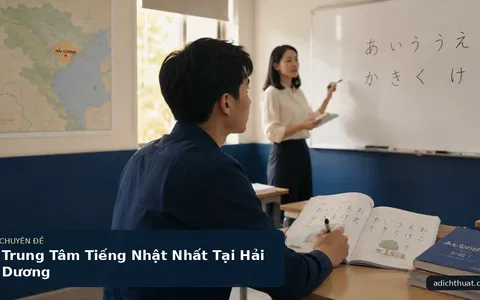 Trung Tâm Tiếng Nhật Nhất Tại Hải Dương