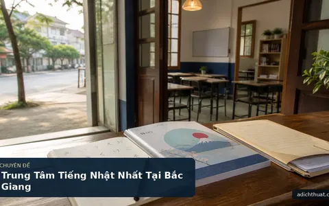 Trung Tâm Tiếng Nhật Nhất Tại Bắc Giang