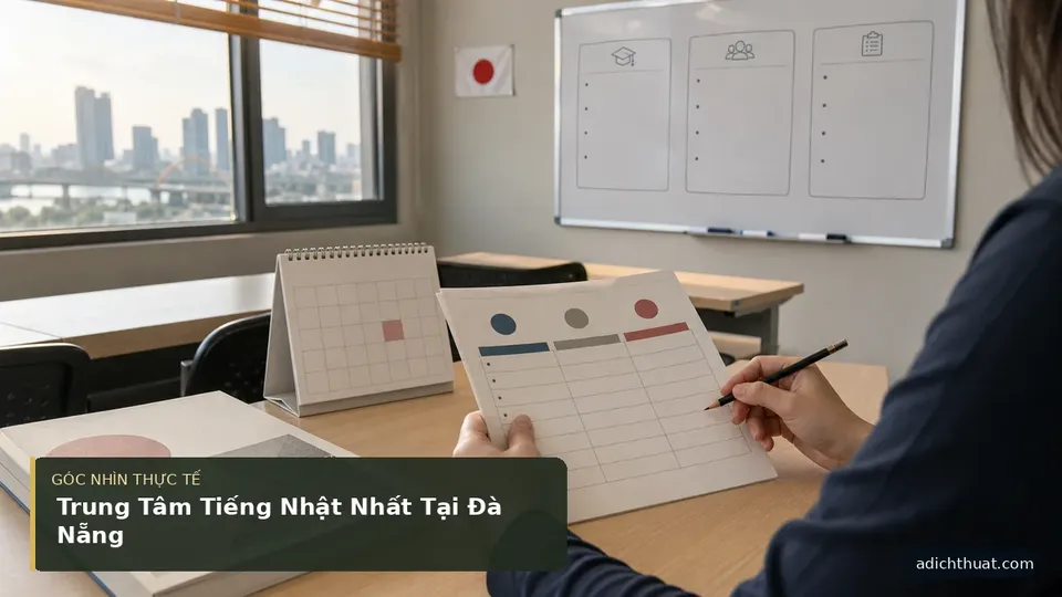 Chi tiết minh họa dịch thuật trong bài Trung Tâm Tiếng Nhật Nhất Tại Đà Nẵng
