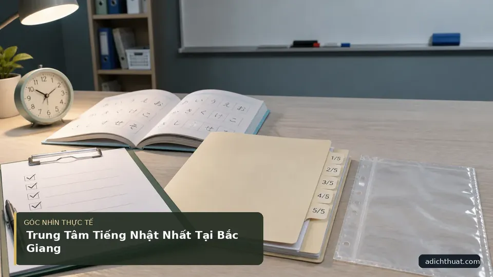 Chi tiết minh họa dịch thuật trong bài Trung Tâm Tiếng Nhật Nhất Tại Bắc Giang