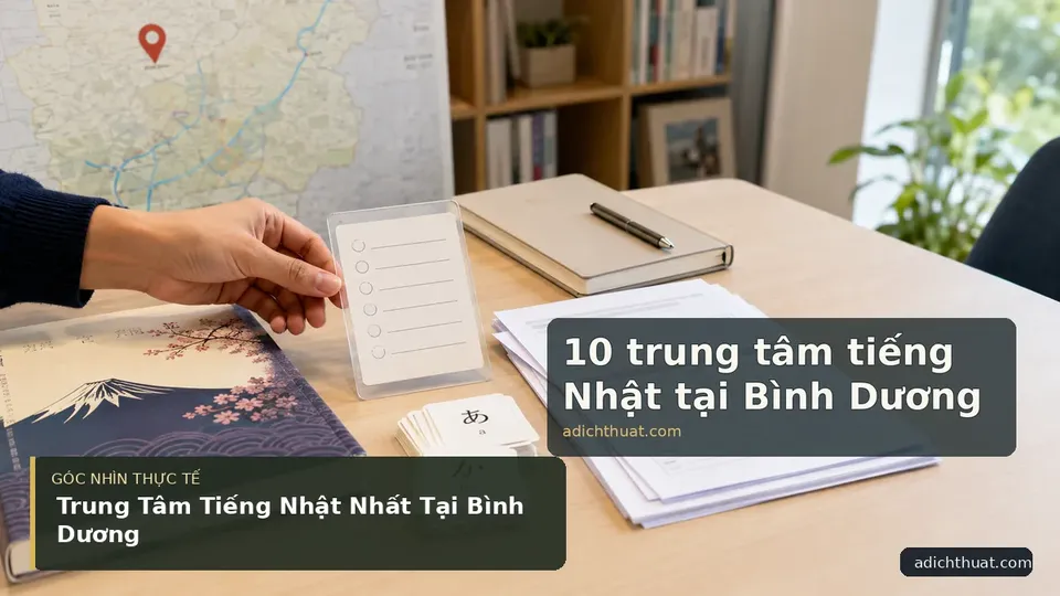 Chi tiết minh họa dịch thuật trong bài Trung Tâm Tiếng Nhật Nhất Tại Bình Dương