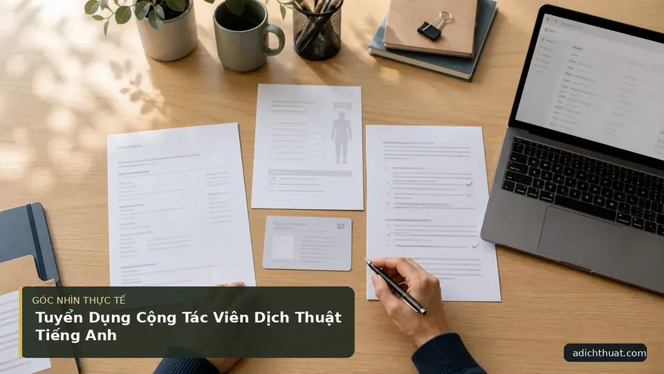 Chi tiết minh họa dịch thuật trong bài Tuyển Dụng Cộng Tác Viên Dịch Thuật Tiếng Anh