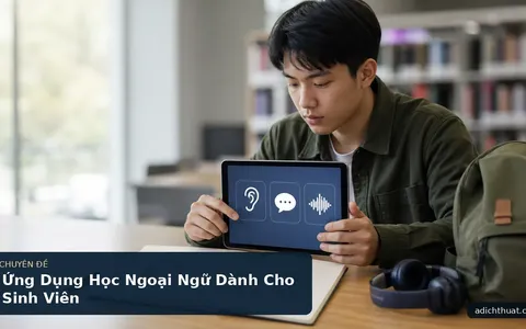 Ứng Dụng Học Ngoại Ngữ Dành Cho Sinh Viên