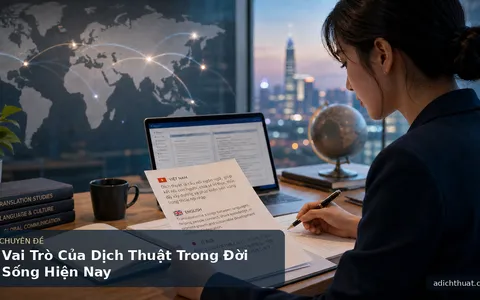 Vai Trò Của Dịch Thuật Trong Đời Sống Hiện Nay