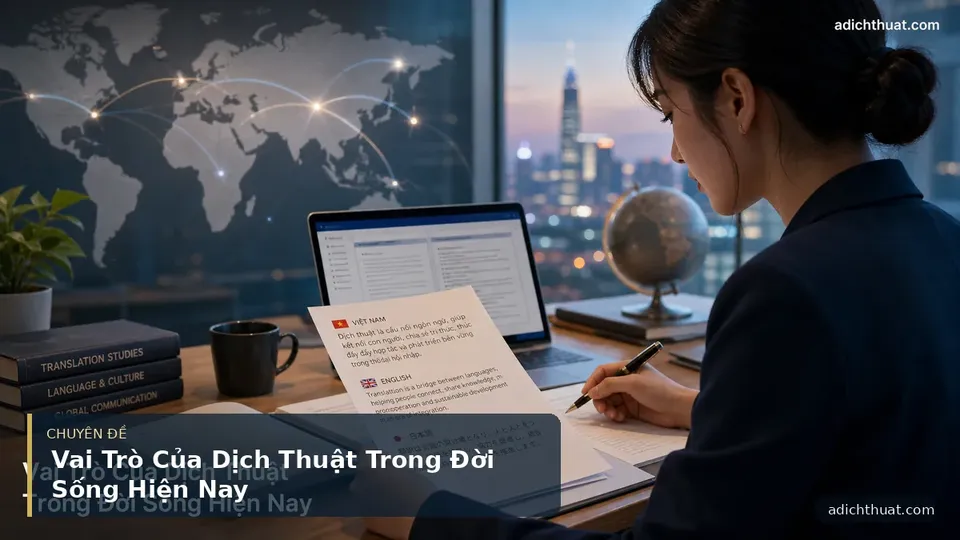 Vai Trò Của Dịch Thuật Trong Đời Sống Hiện Nay
