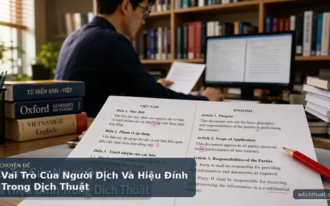 Vai Trò Của Người Dịch Và Hiệu Đính Trong Dịch Thuật
