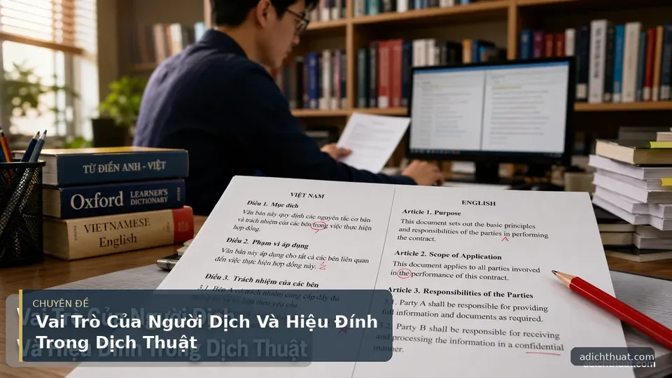 Vai Trò Của Người Dịch Và Hiệu Đính Trong Dịch Thuật